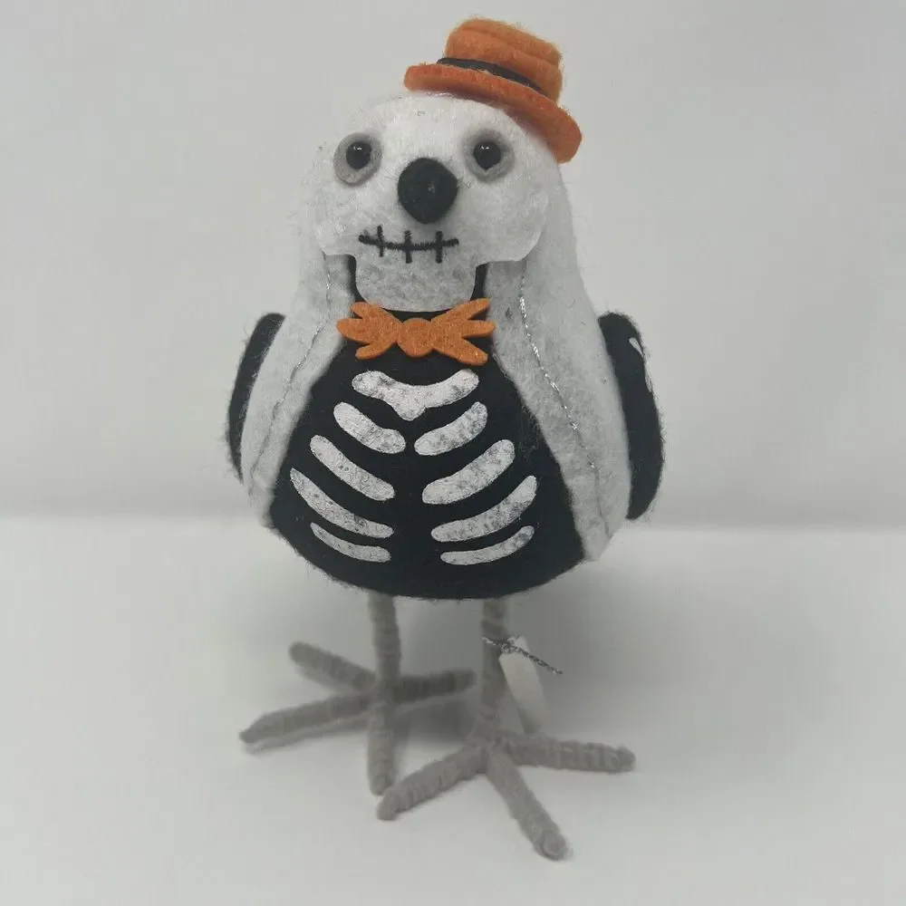 Target‎ Hyde & Eek 2020 Featherly Friends BONESY Halloween Skeleton Fabric Bird